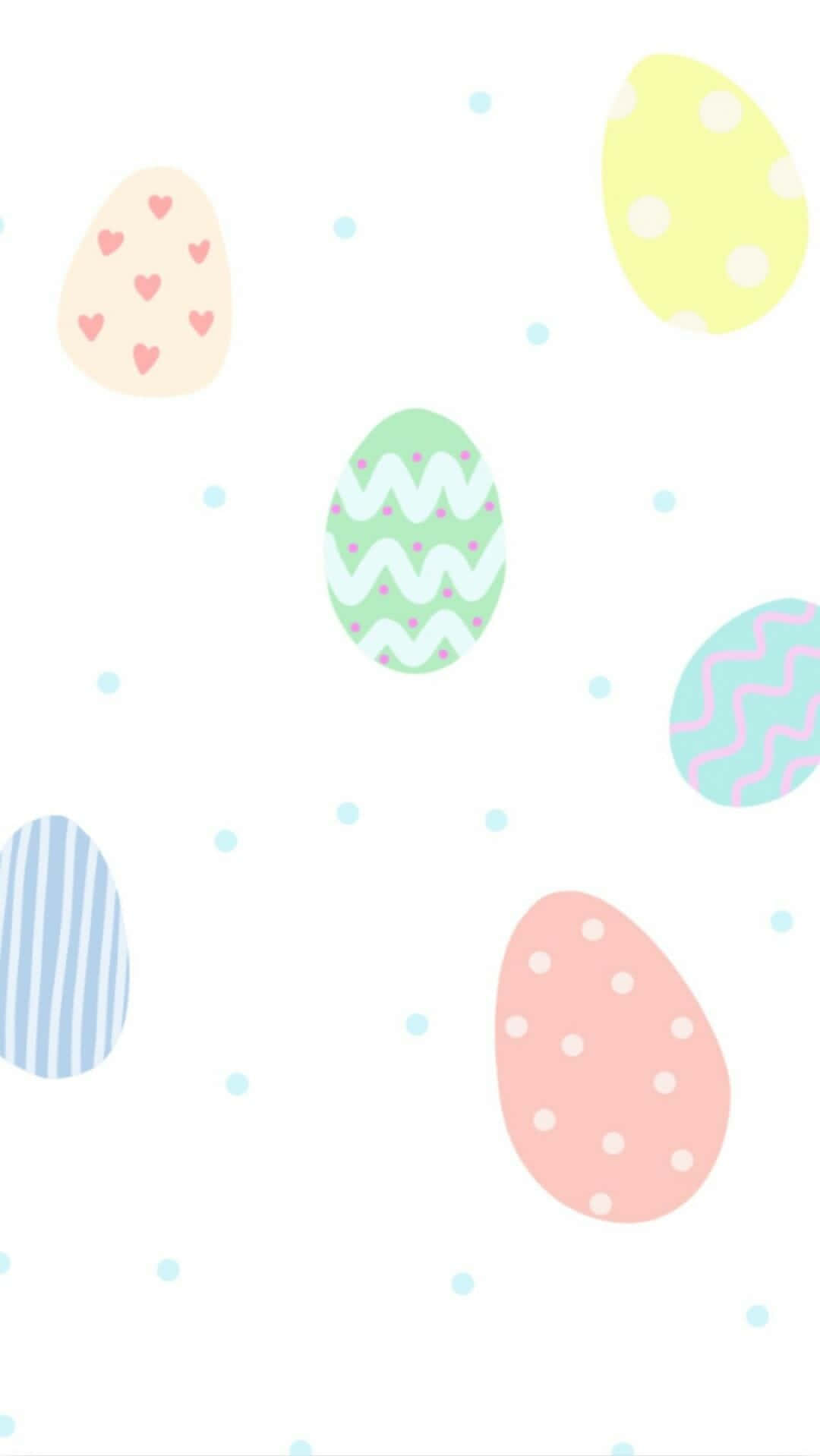 ¡celebrala Pascua Este Año Con Este Adorable Diseño Inspirado En Conejitos Para Iphone! Fondo de pantalla