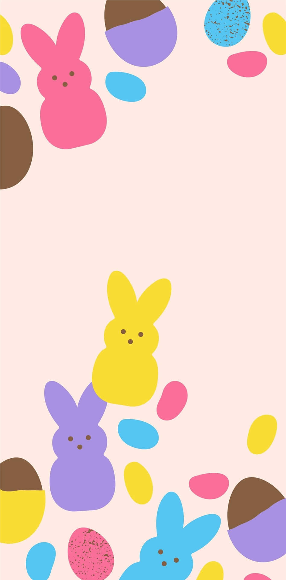 "Hop into Easter with this adorable special edition iPhone!" Wallpaper