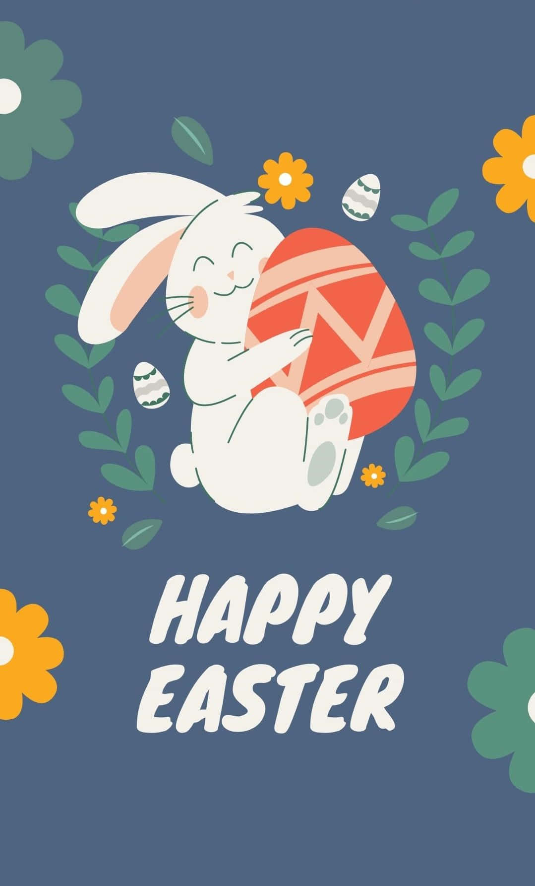 Feiernsie Ostern Mit Diesem Entzückenden Niedlichen Oster-iphone Wallpaper