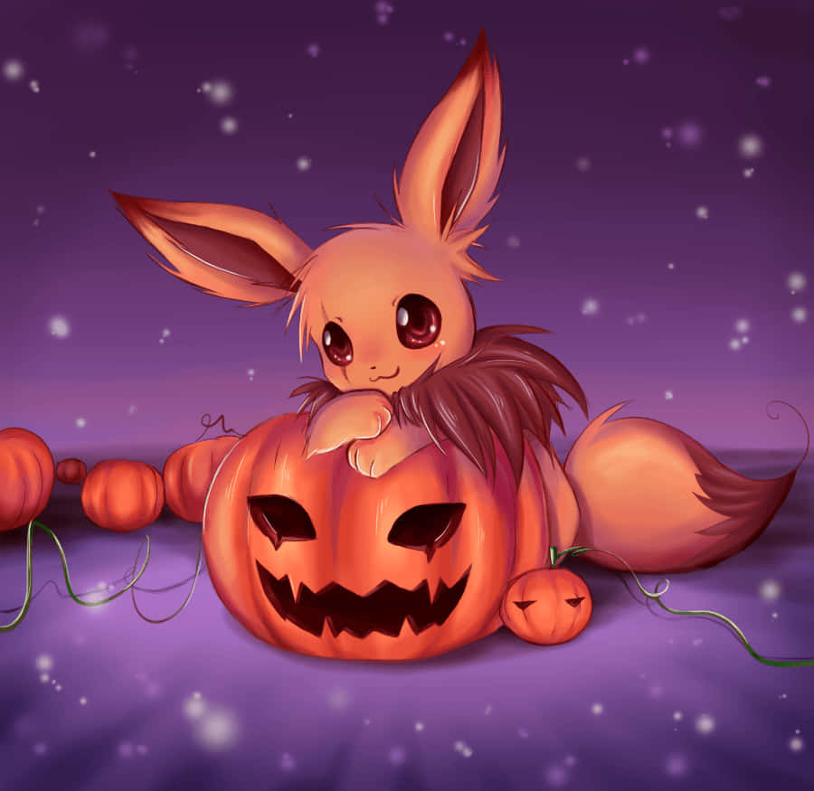Lovable and Cuddly Cute Eevee. Wallpaper