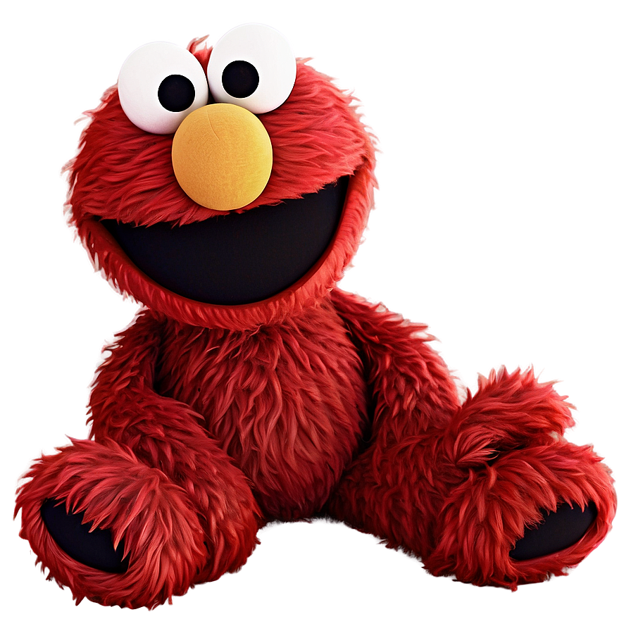 Download Cute Elmo Illustration Png 05032024 | Wallpapers.com