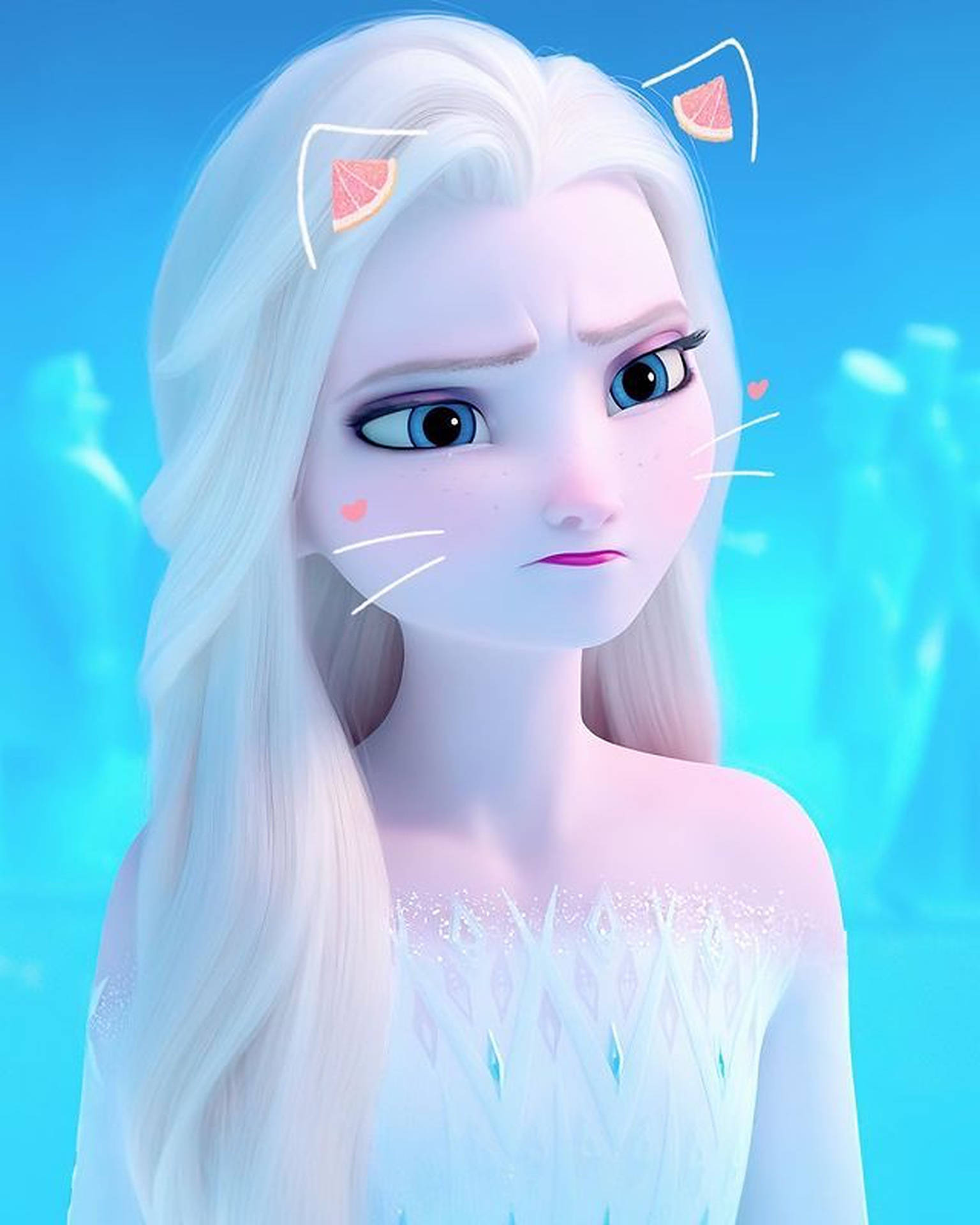 Cute Elsa Profile Picture Wallpaper