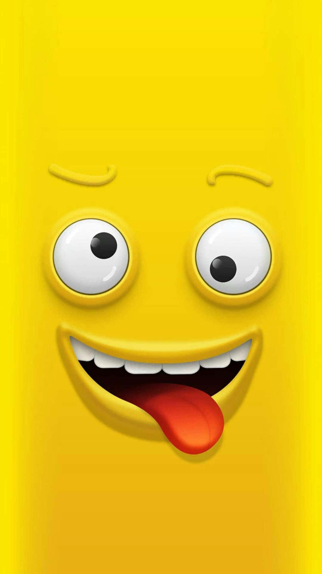 Sød Emoji 1080 X 1920 Wallpaper