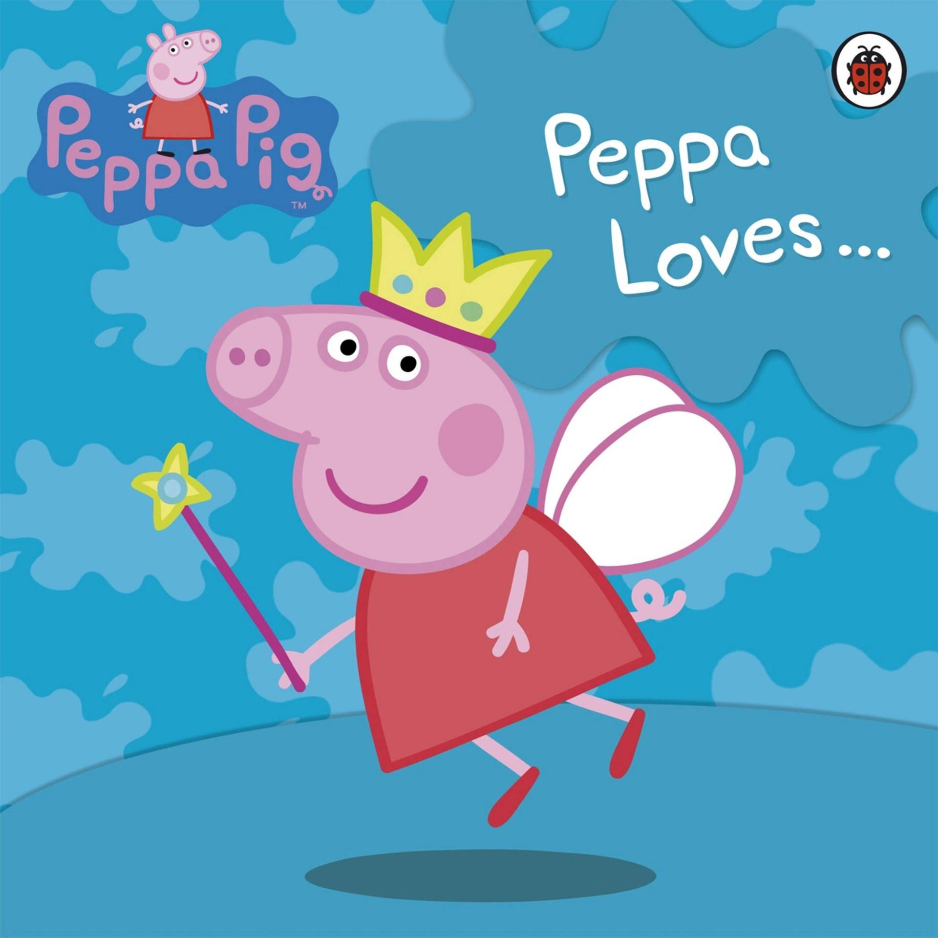 Cute Fairy Peppa Pig Tablet Wallpaper