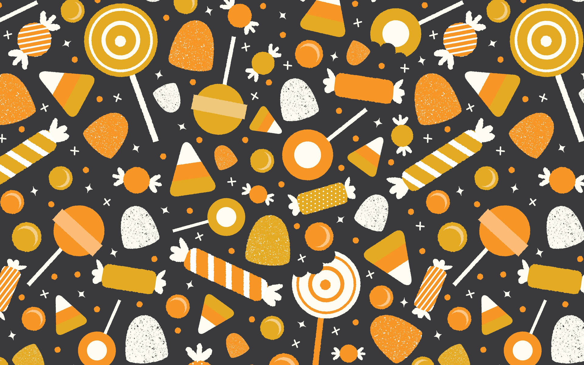 Embrace the Sweetness of Autumn - Cute Fall Candies Wallpaper
