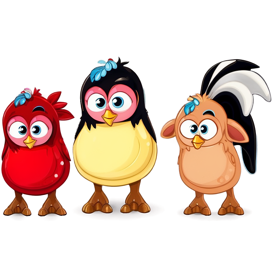 Cute Farm Animals Png Collection 06112024 PNG