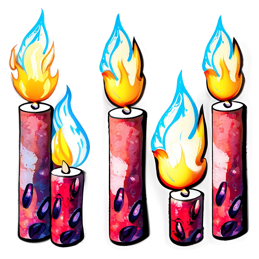 Cute Fire Cartoon Png Hvu68 PNG