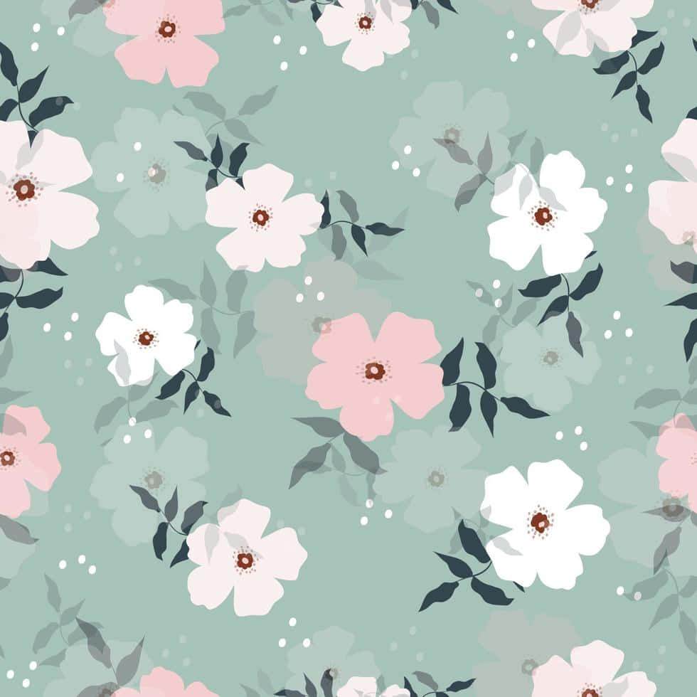 Download Blooming Beauty - Cute Flower Background | Wallpapers.com
