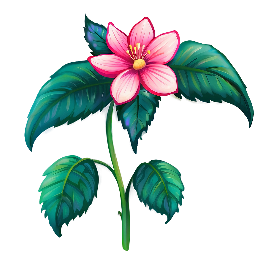 Cute Flower Clipart Png Lid PNG