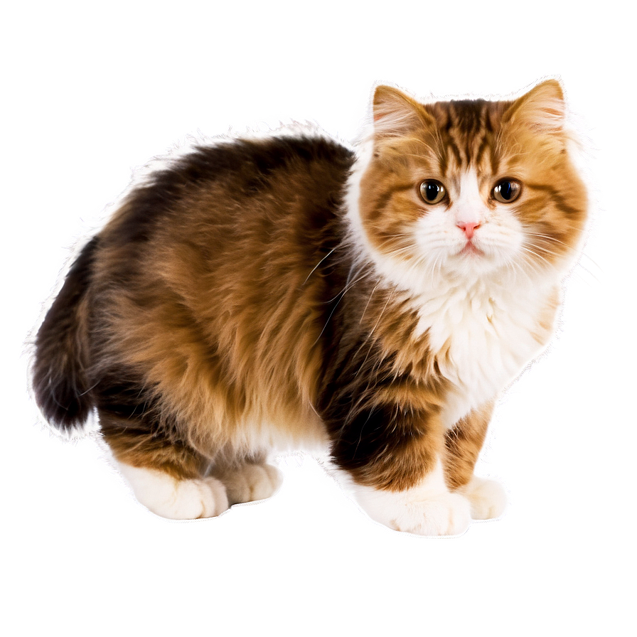 Cute Fluffy Cat Png 05032024 PNG