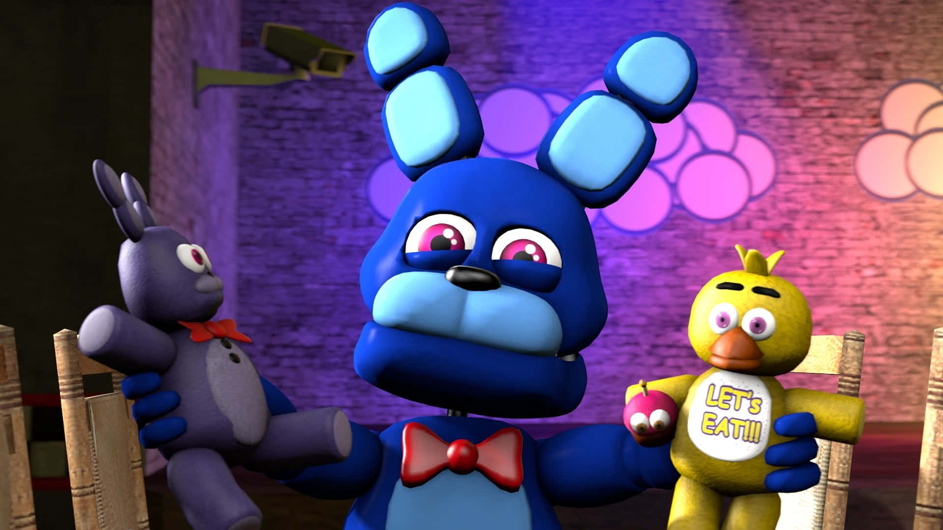 "Come join the Five Nights at Freddy's family!" Wallpaper