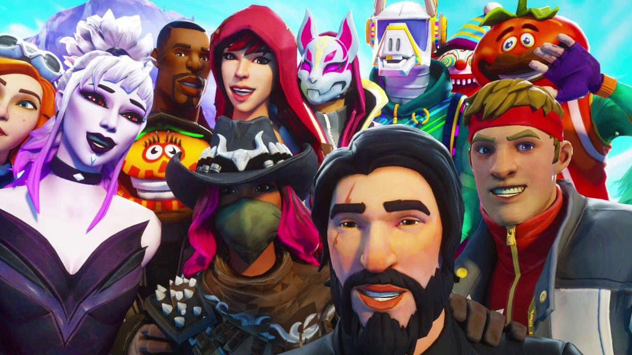 “Bring On the Fun with Cute Fortnite!” Wallpaper