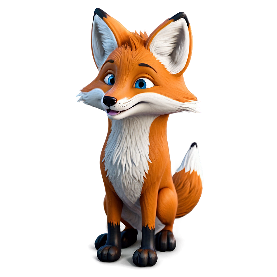 Download Cute Fox Cartoon Png 73 | Wallpapers.com