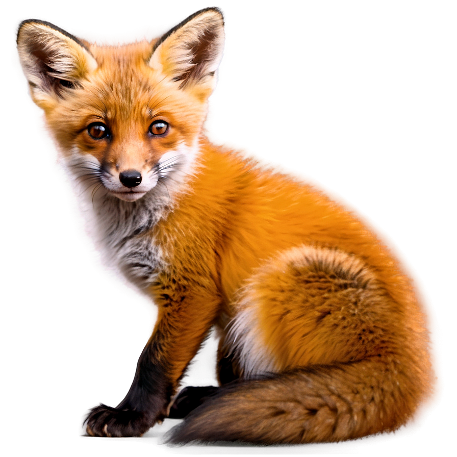 Cute Fox Cub Png 05032024 PNG