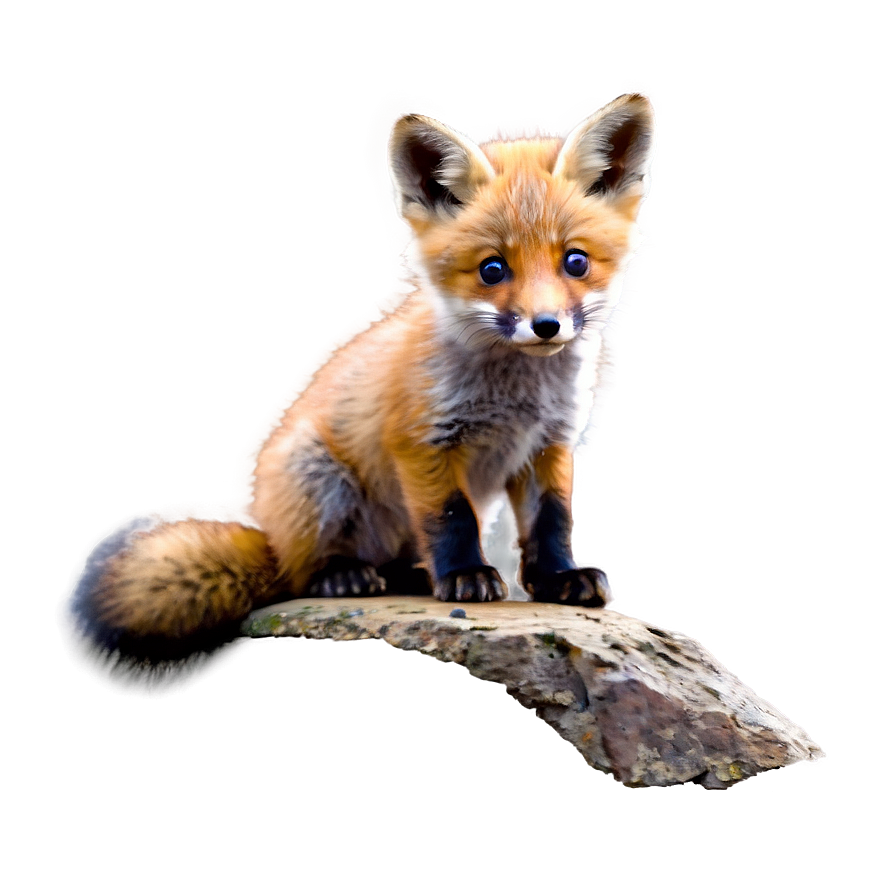 Cute Fox Cub Png 15 PNG