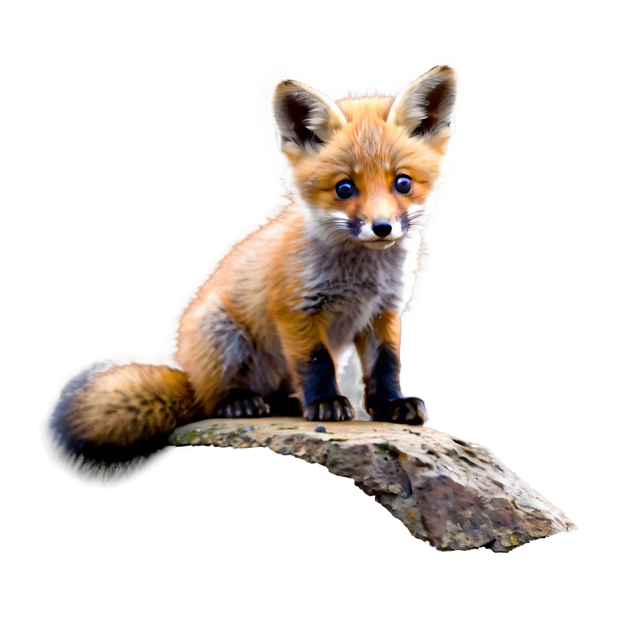 Download Cute Fox Cub Png 15 | Wallpapers.com