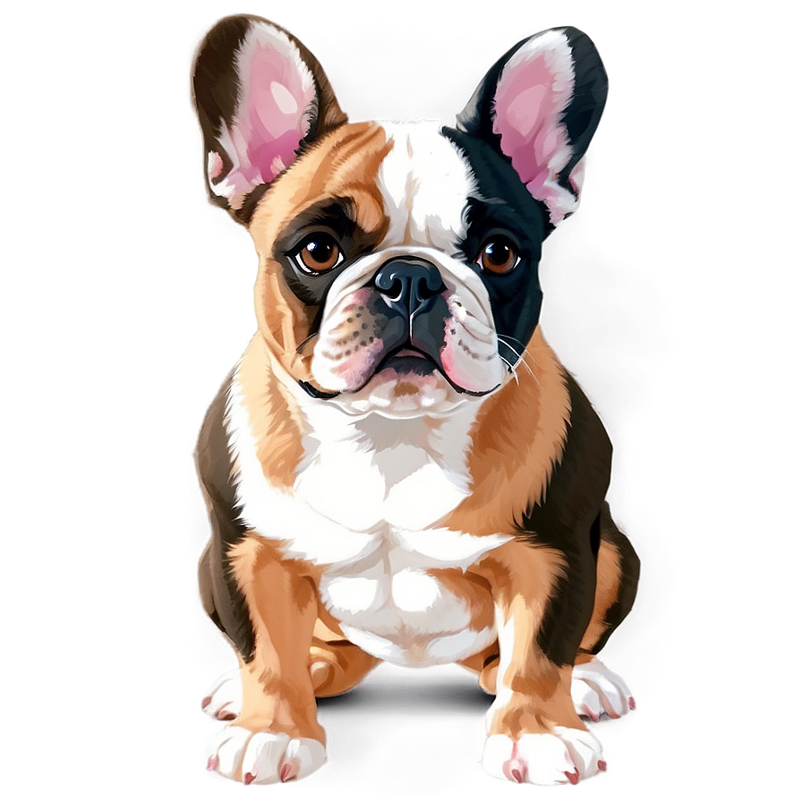 Cute French Bulldog Png Svg30 PNG