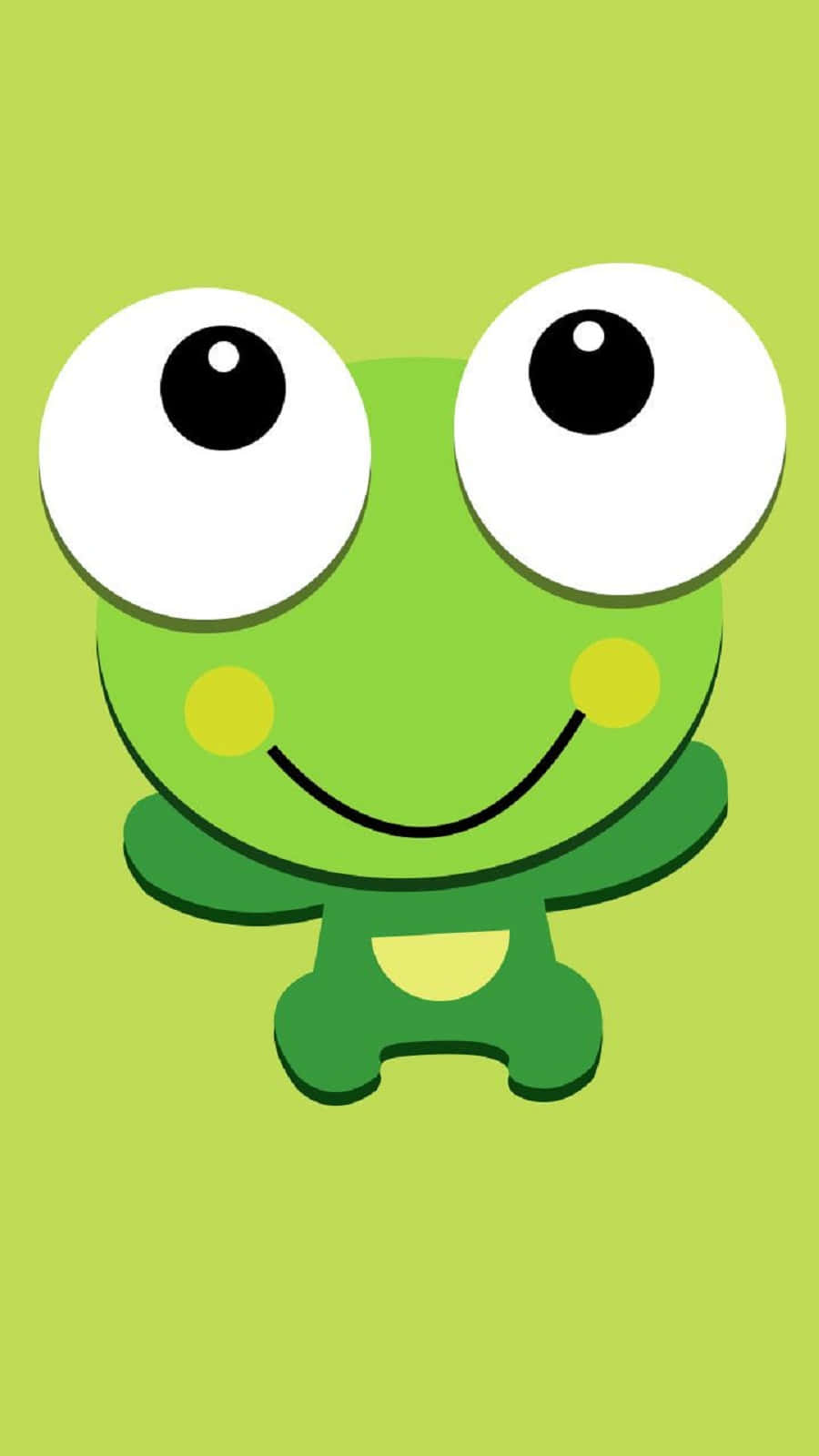 Look at how cute this frog is!