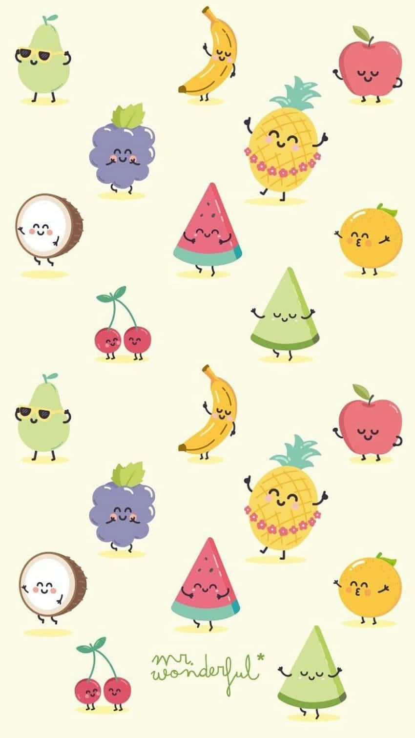 "Meet the Happy Fruit Gang!" Wallpaper