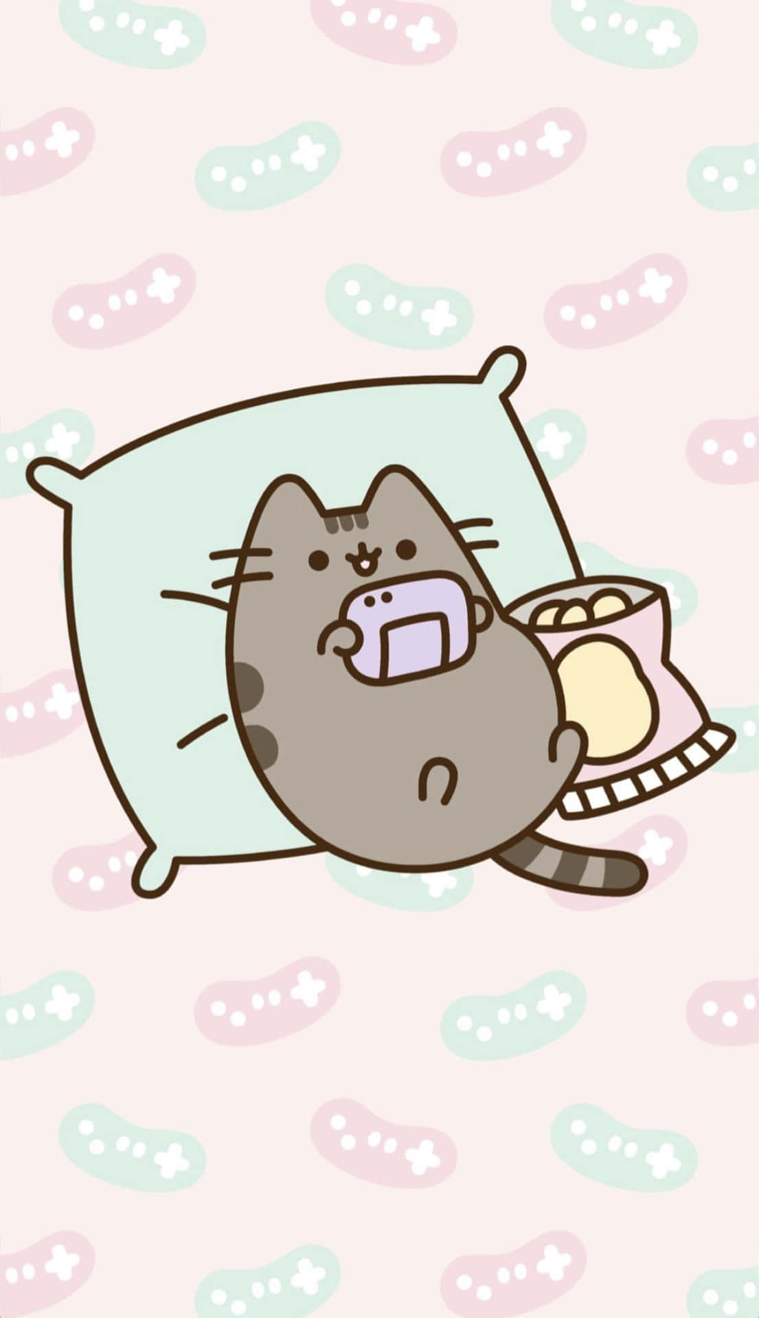Cute Kawaii Cat Gaming Wallpaper