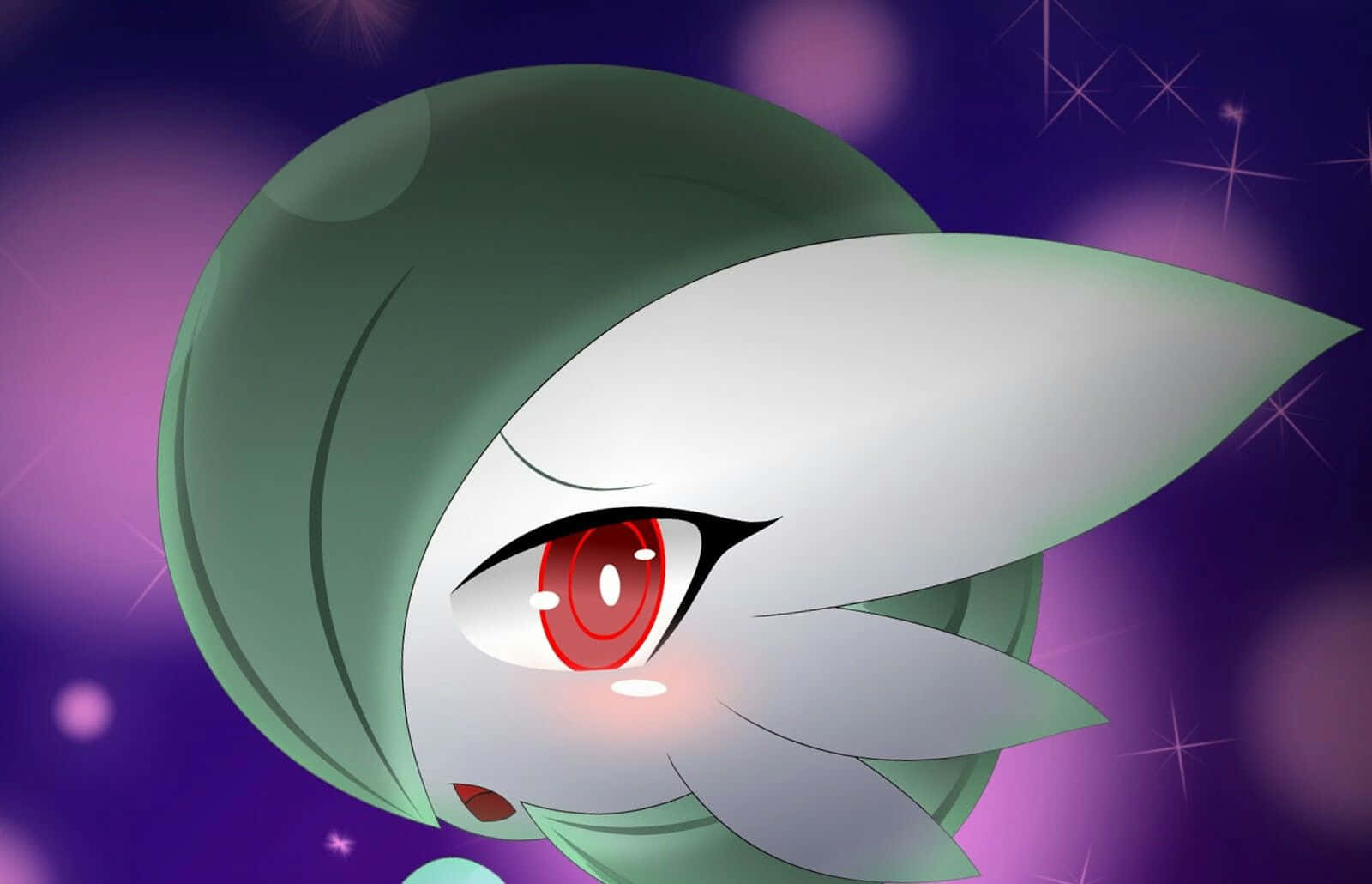Cute Gardevoir Blushing Close Up Picture