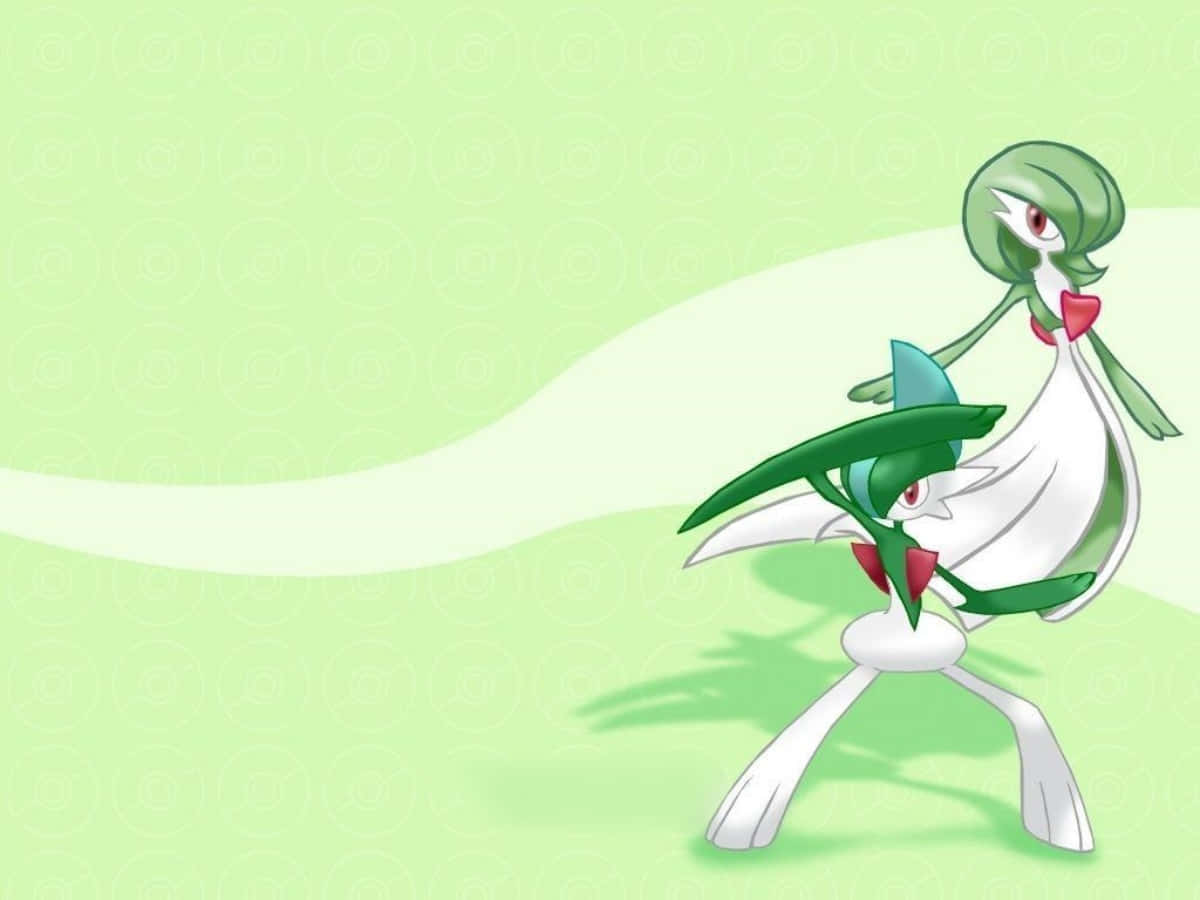 Male And Female Cute Gardevoir Picture