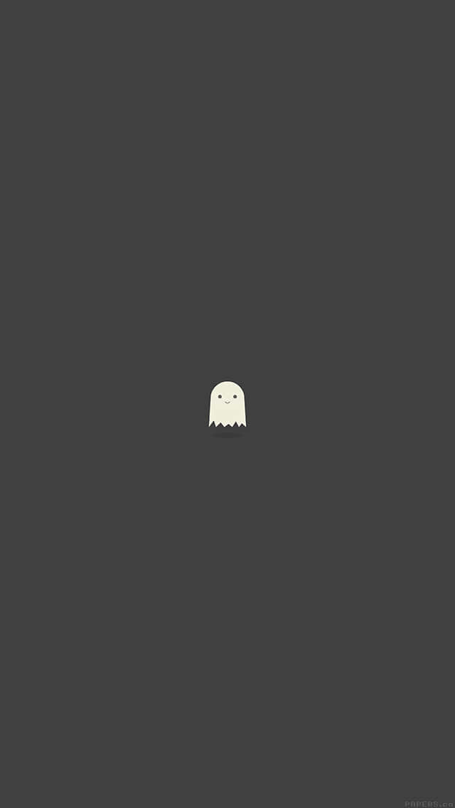 Have you ever seen a cuter ghost? Wallpaper