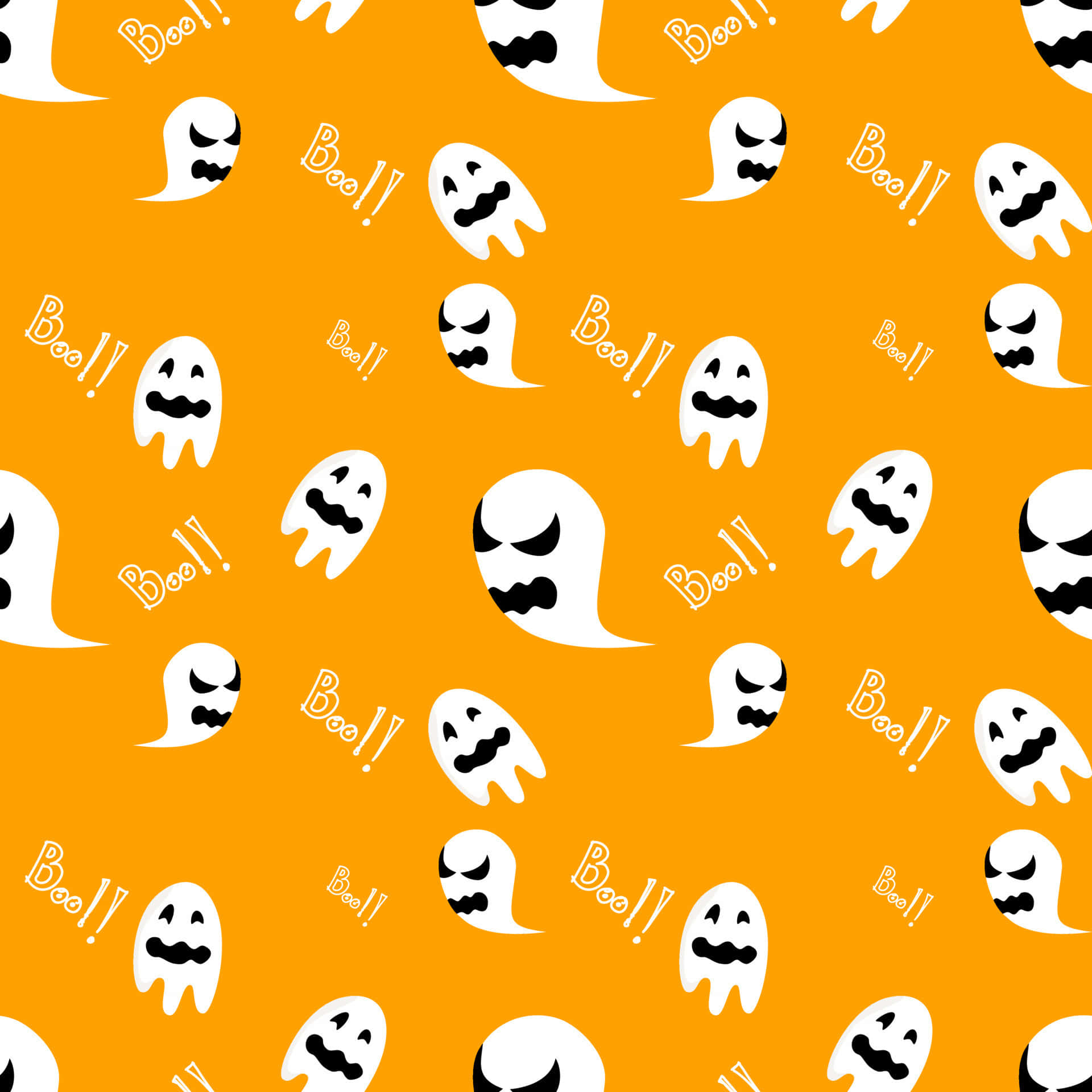 Say Hi To This Cute Little Ghost! Wallpaper