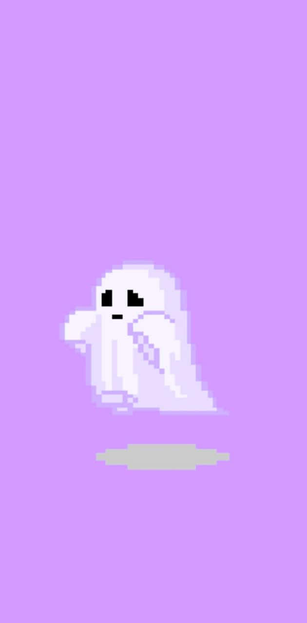"Boo! - A Little Cute Ghost" Wallpaper