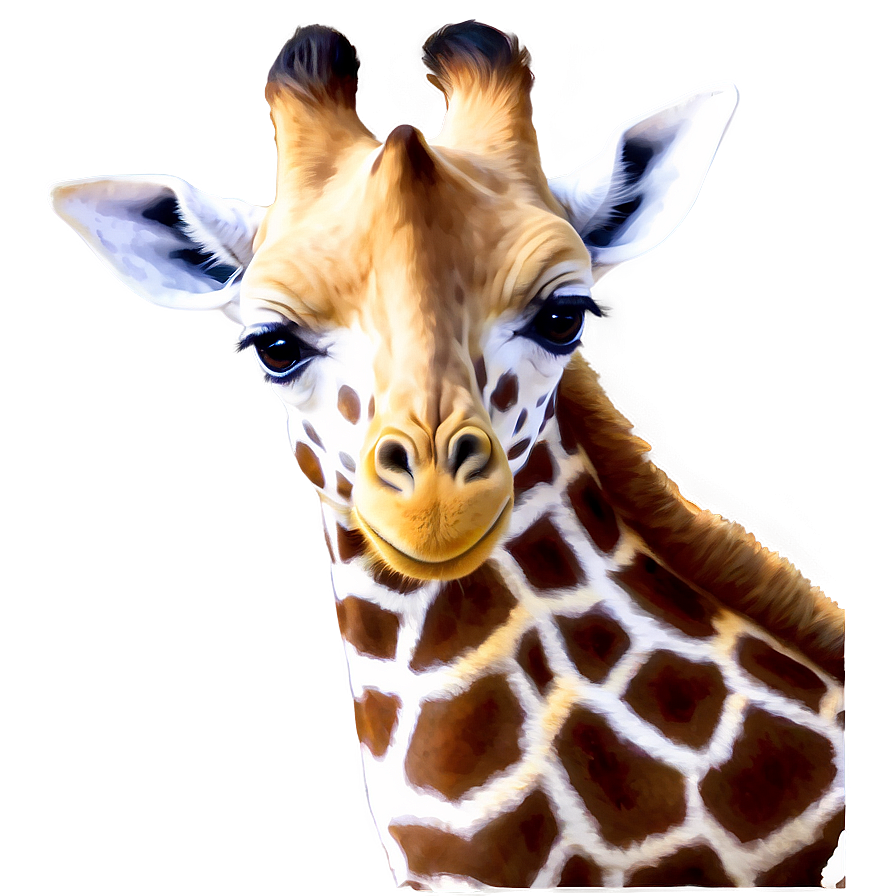Cute Giraffe Calf Png Dar79 PNG