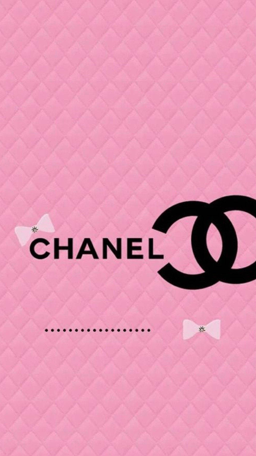 Cute Girly Chanel Pink Wallpaper