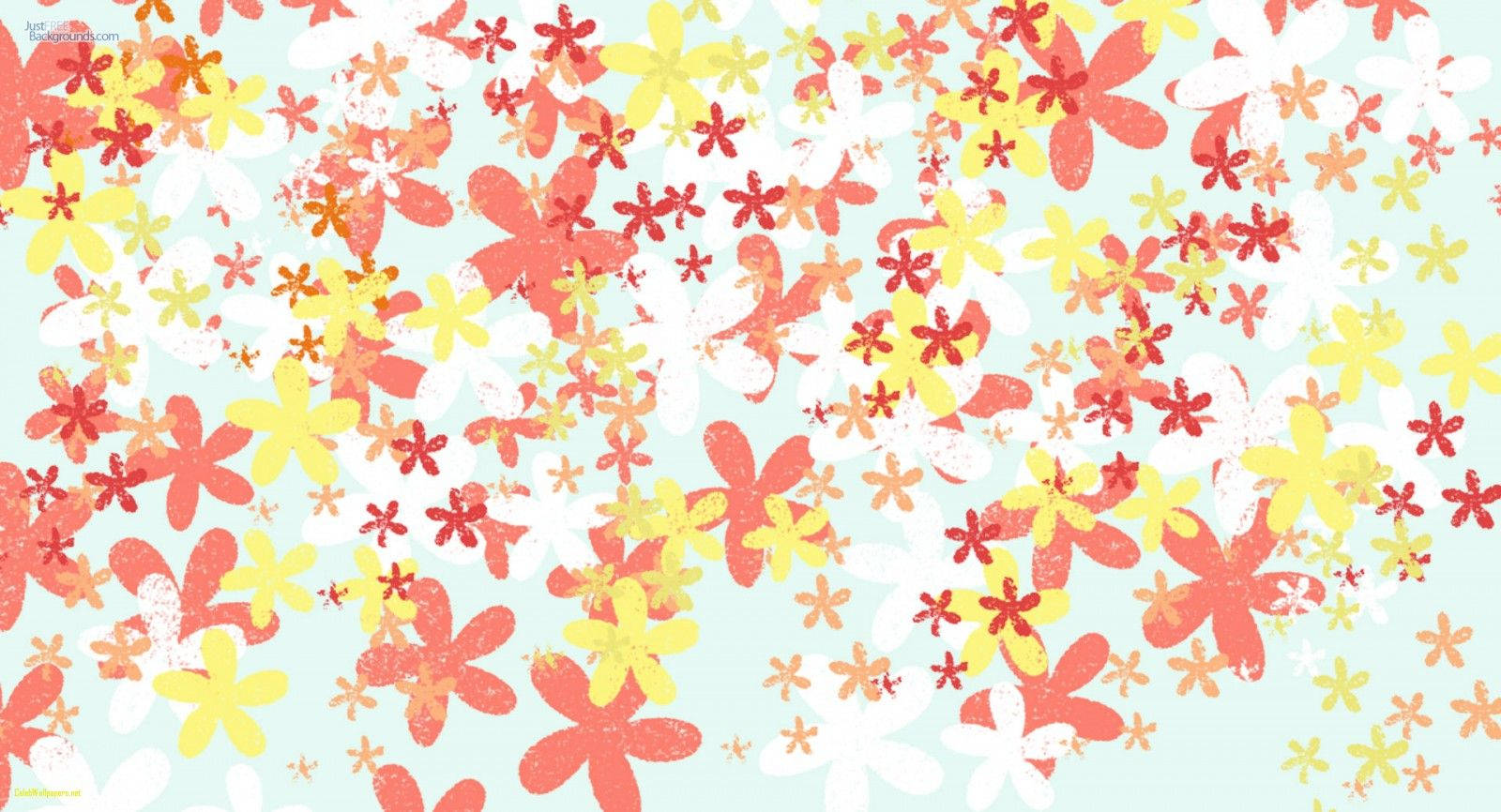 Cute Girly Flowers Wallpaper