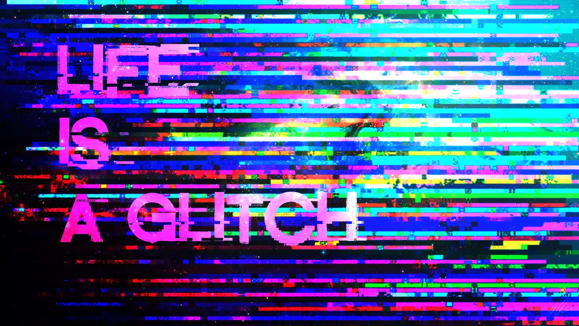 The beauty and mystery of a cute glitch! Wallpaper
