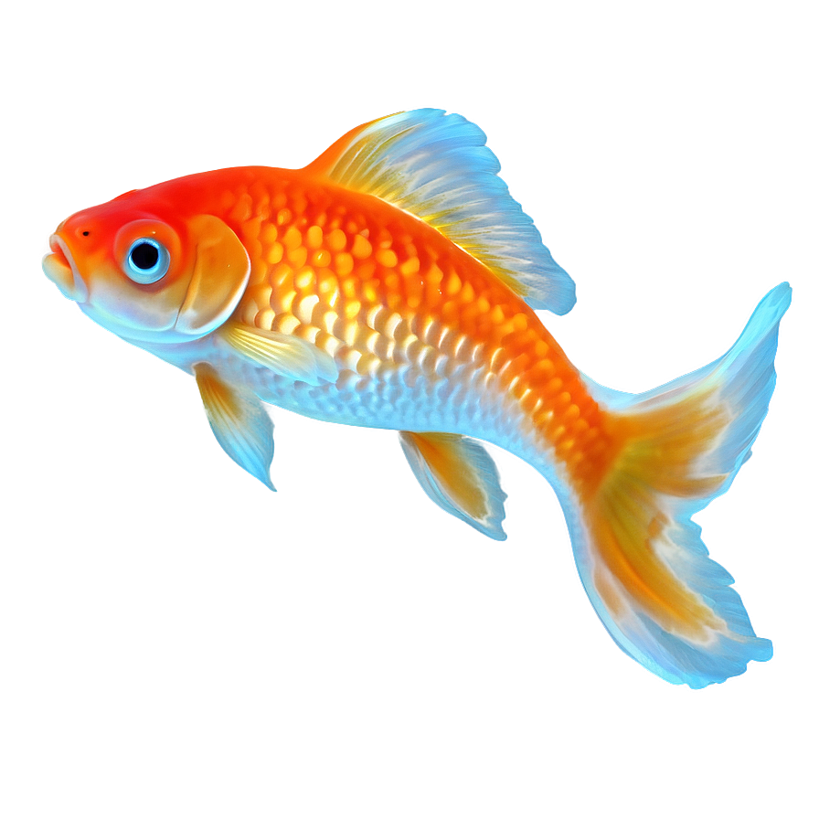 Download Cute Goldfish Png Nho79 | Wallpapers.com