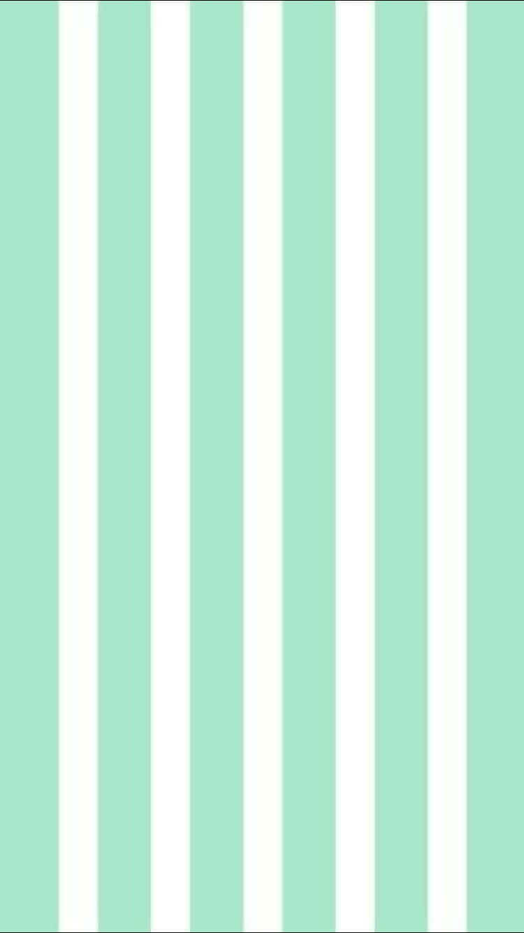 Stripe Cute Green Aesthetic Background
