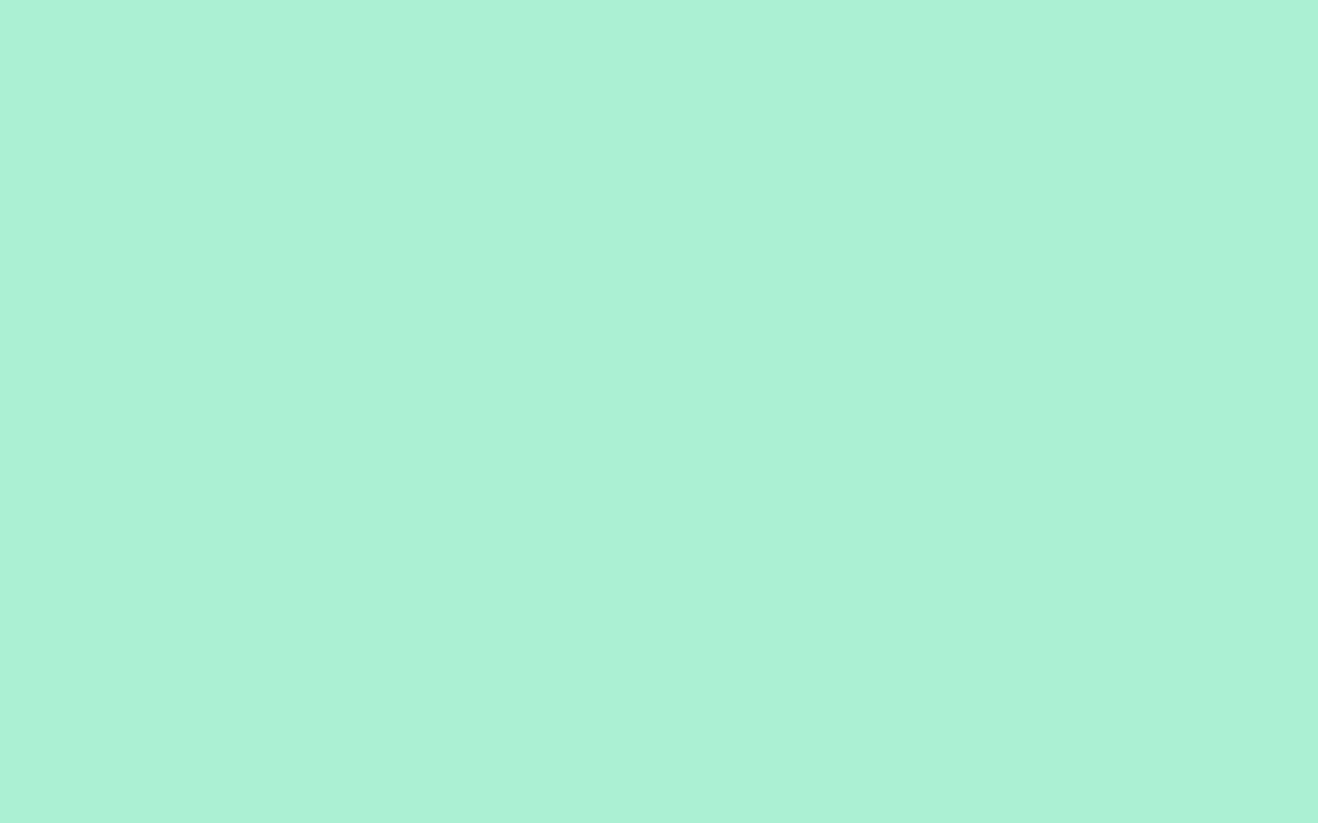 Plain Mint Cute Green Aesthetic Background