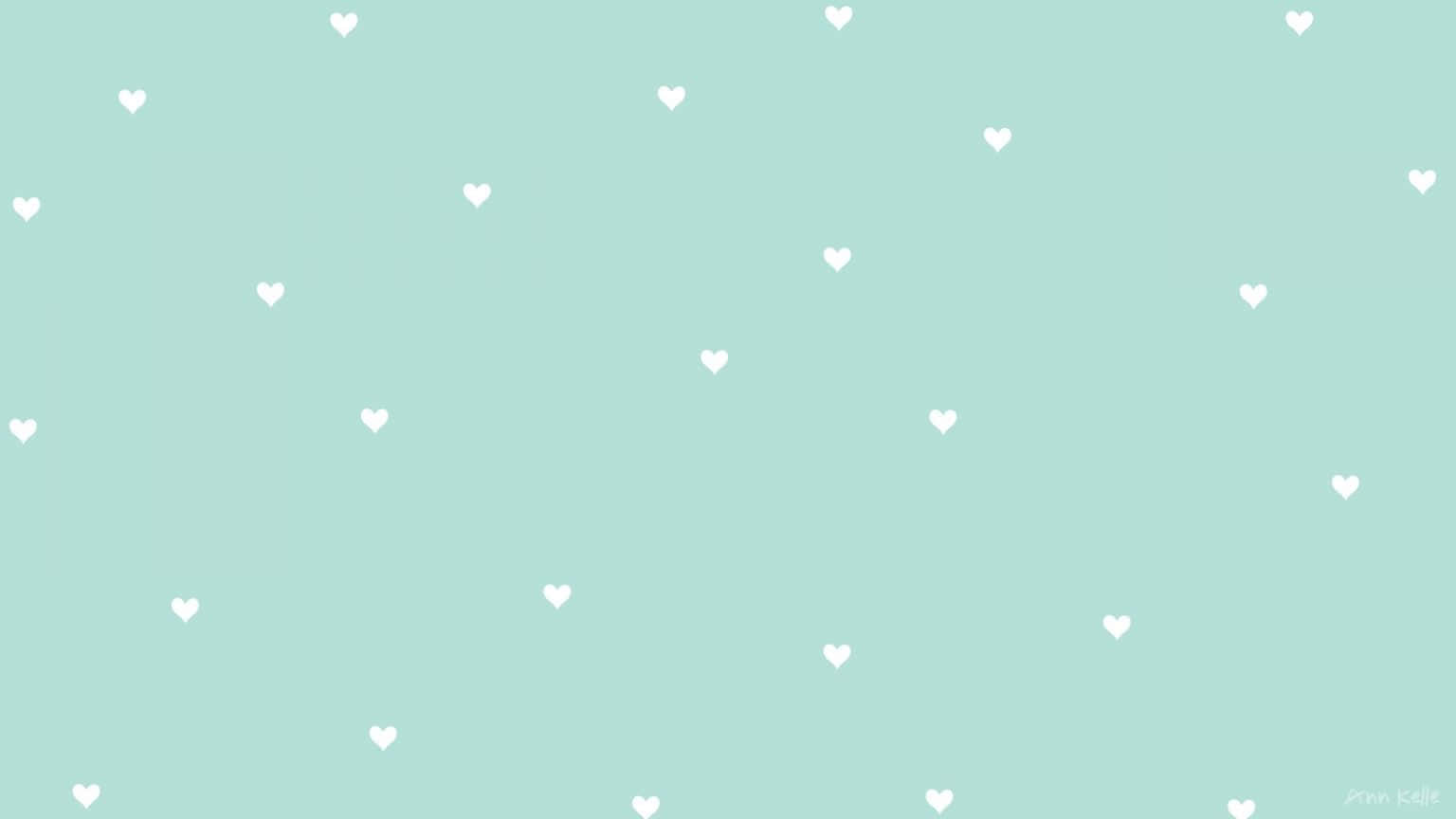Download Polka Dots Cute Green Aesthetic Background | Wallpapers.com
