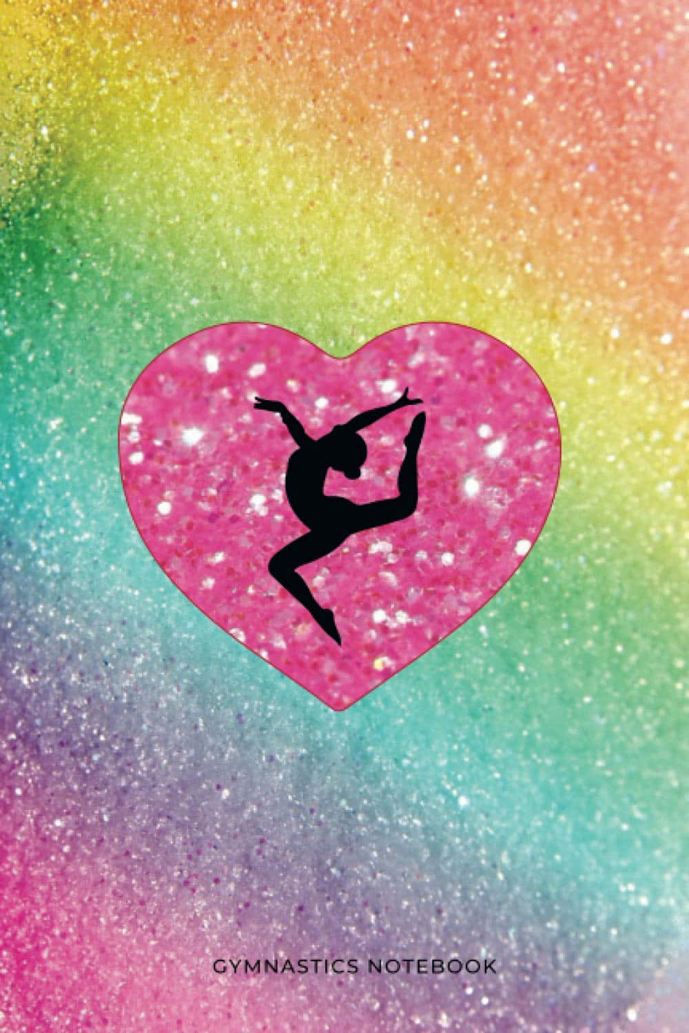 Cute Gymnastics Pink Heart Wallpaper