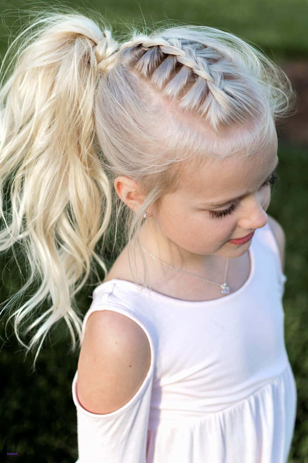 Kids Braid Cute Hairstyle Picture