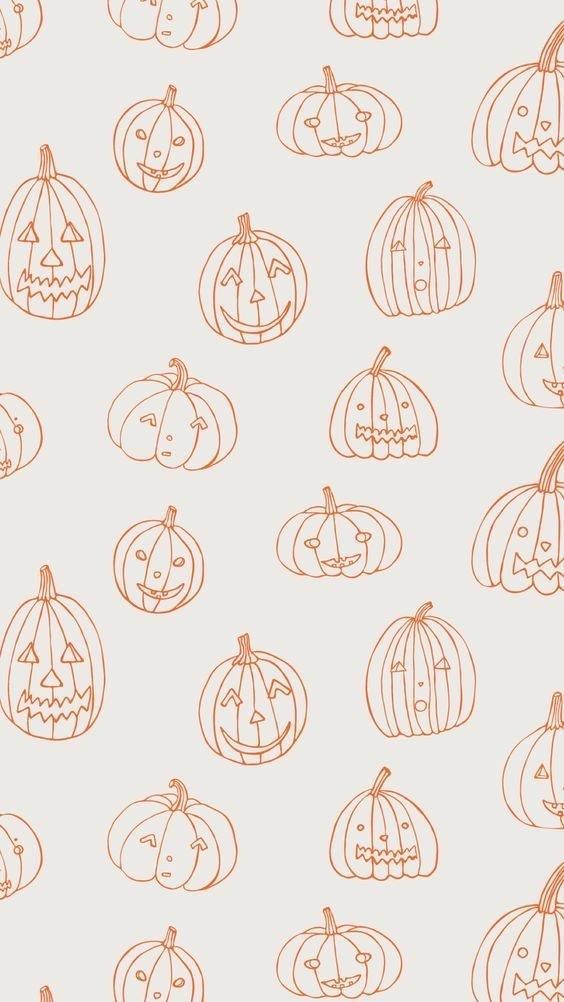 Cute Halloween Iphone Pumpkins