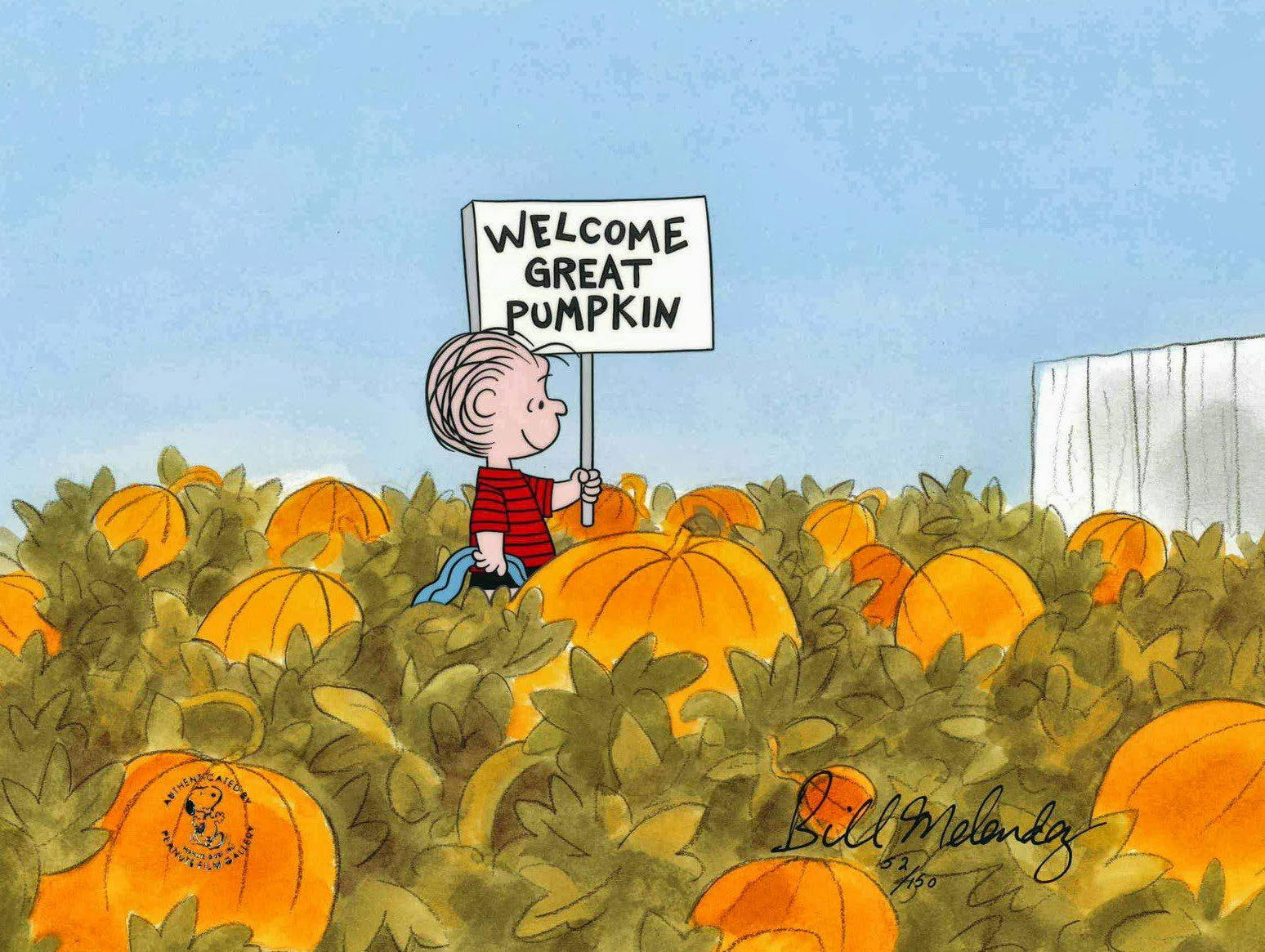 Cute Halloween Peanuts Linus Wallpaper
