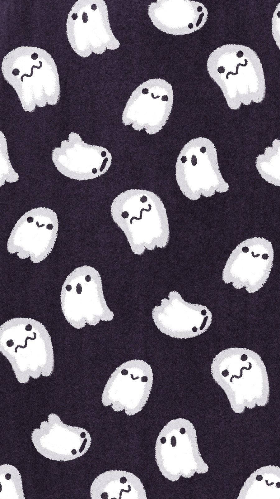 "Share the Halloween spirit with this cute phone!" Wallpaper