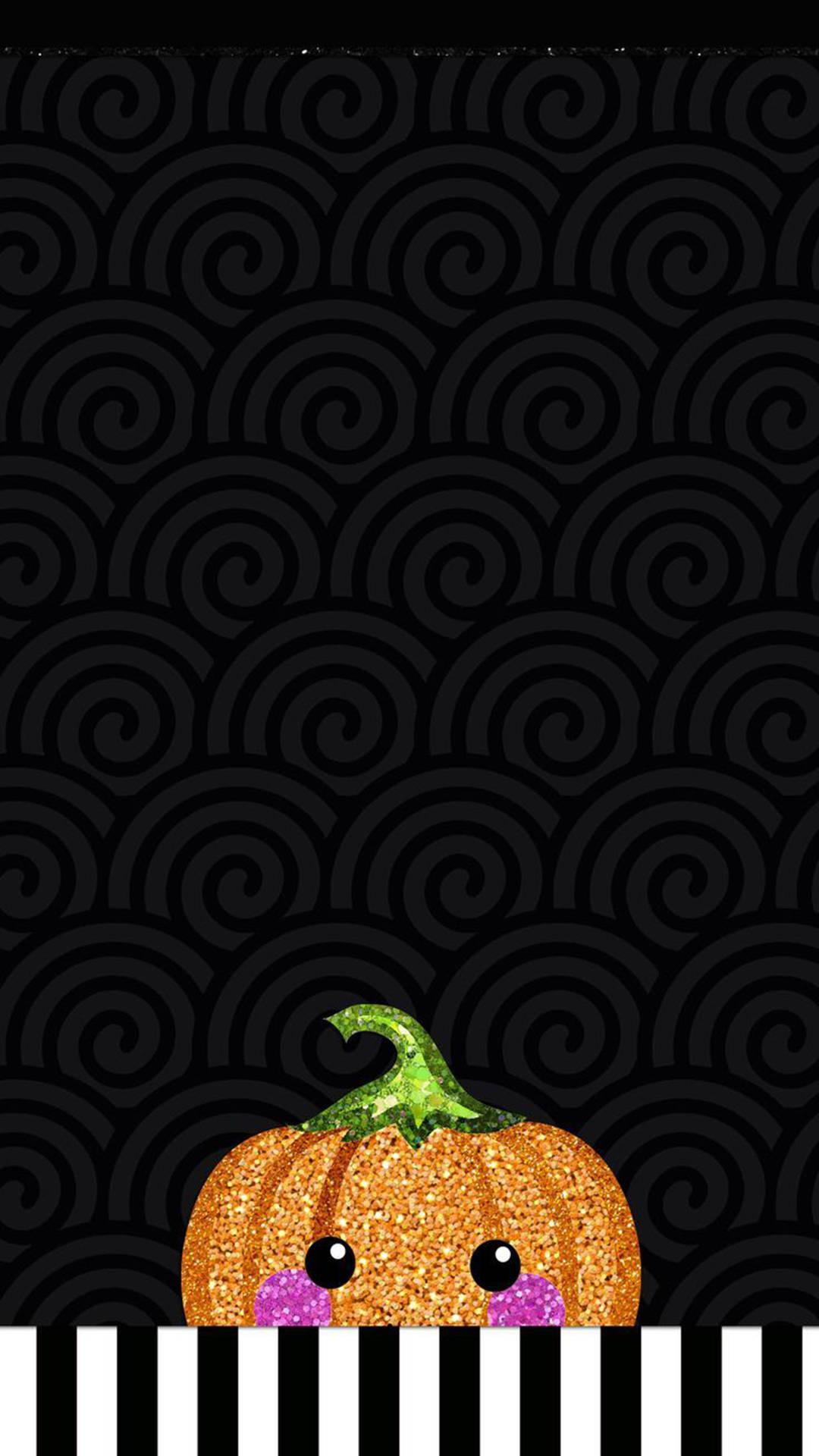 Get into the Halloween spirit with this ultra-cute phone background! Wallpaper