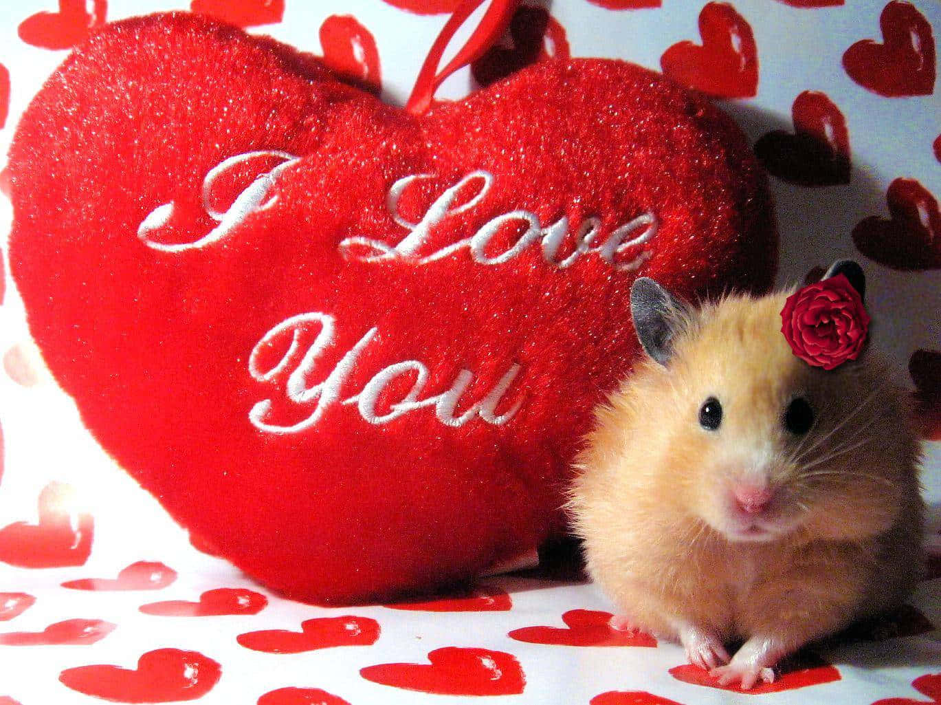 Cute Valentines Hamster Pictures