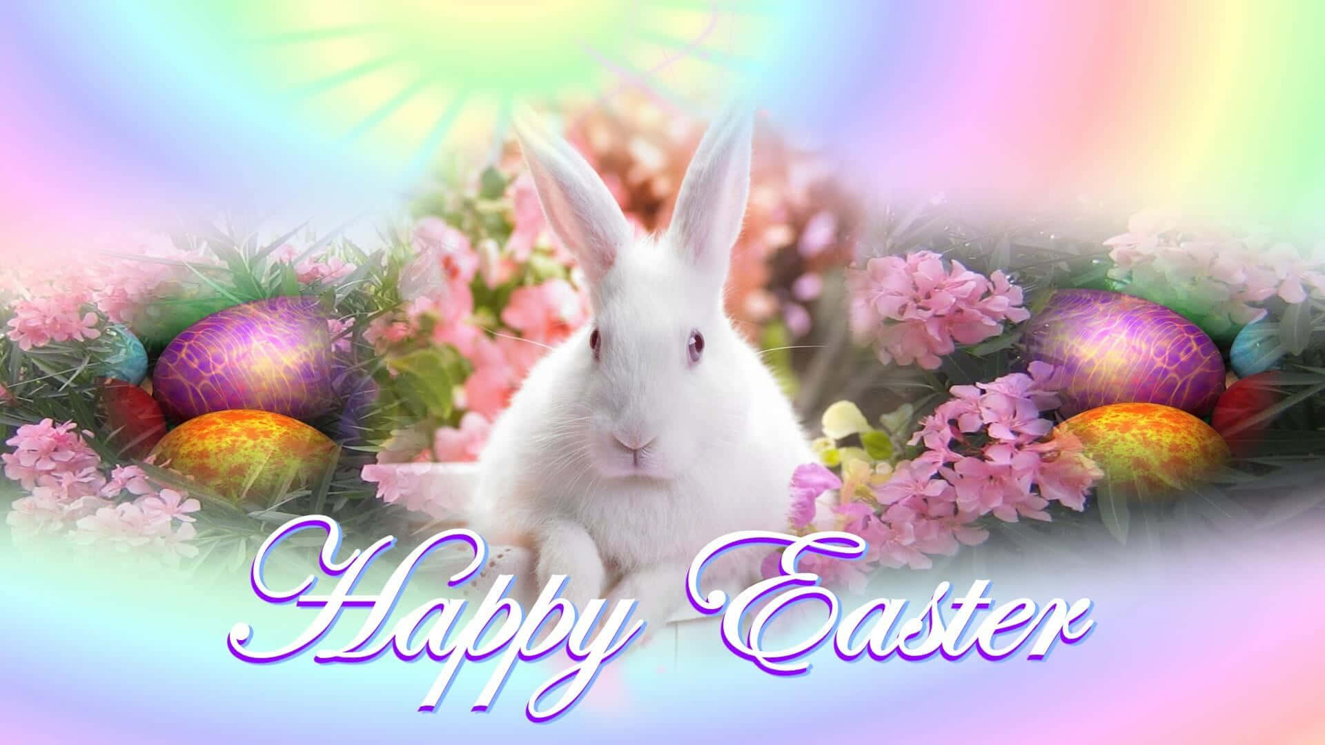 Ichwünsche Ihnen Ein Fröhliches Und Niedliches Frohes Ostern! Wallpaper