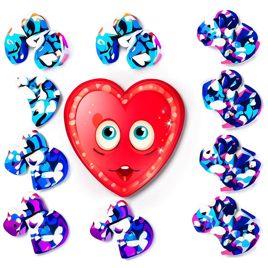 Cute Heart Clipart Design Png 22 PNG