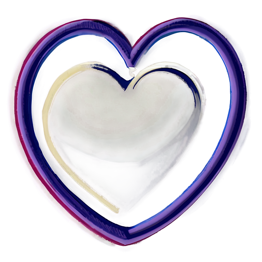 Cute Heart Drawing Png 93 PNG