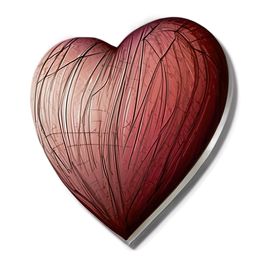 Cute Heart Drawing Png B PNG