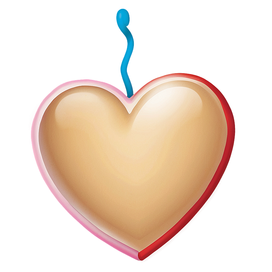 Cute Heart Emoji Png 05232024 PNG