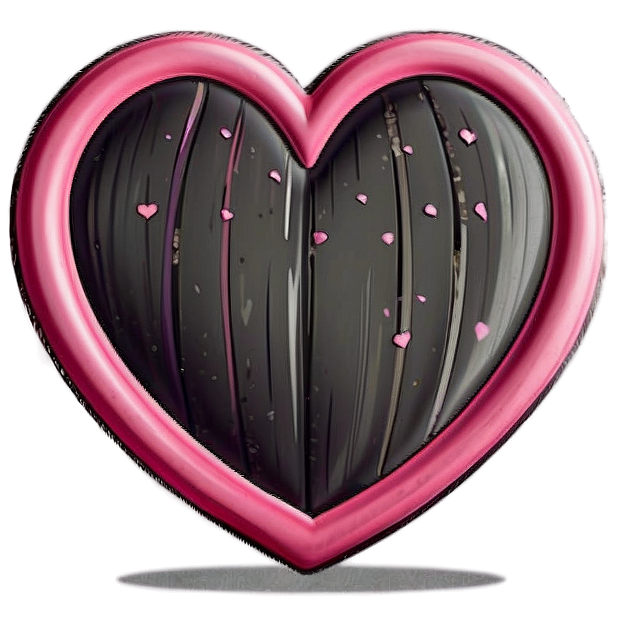 Cute Heart Graphic Png Gcv8 PNG